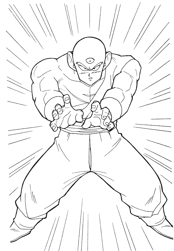 dragonball z gt coloring pictures