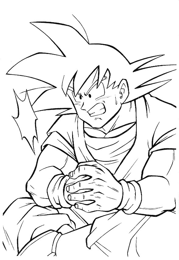 Dragon Ball Z Coloring Pages - Coloring Factory