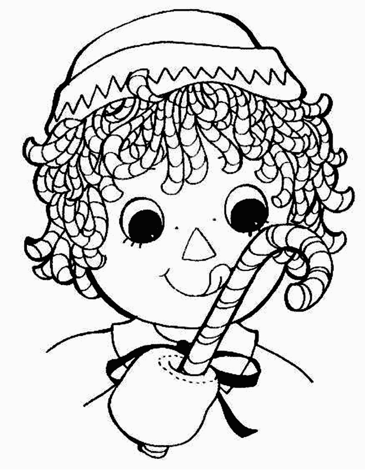raggedy ann coloring pages - photo #21