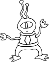 Aliens Coloring Pages - Coloring Factory