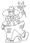 Clowns - Coloring Pages