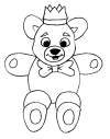Teddy Bears - Coloring Pages Pages