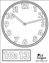 What Time Is It - Time Coloring  Pages